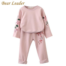 Load image into Gallery viewer, Bear Leader Girls Clothing Sets 2017 New Autunm Sets Children Clothing Flowers